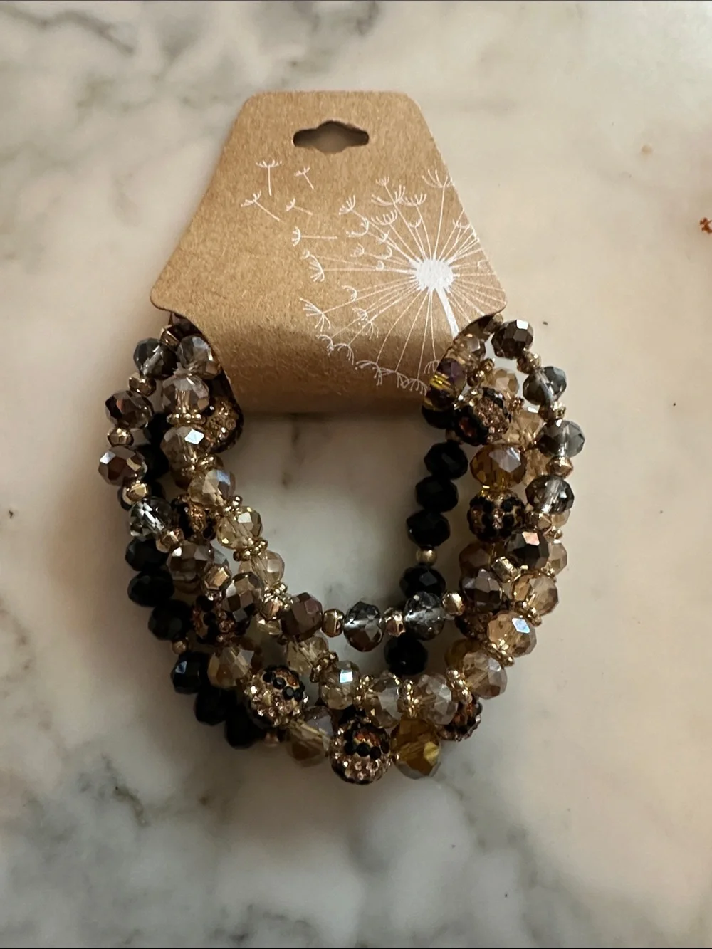 Sunday State Gold and Pearl Butterfly Hair Clips & Assorted Bracelets NWT